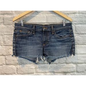 Joes Jeans Women's Marisela Cut-Off Raw Hem Denim Shorts. Size 29.